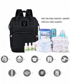 Lequeen LE QUEEN Mummy Maternity Nappy Bag Large Cap Baby Bag Travel Backpack Nursing Bag For Baby Care Nappy Hand Bag Mummy Moederschap Luiertas Grote Capaciteit Babypakket Rugzak Zuigelingstas Voor Babyverzorging Nappy Handtas ZALMROZE -Sophie Shop 550x550 844