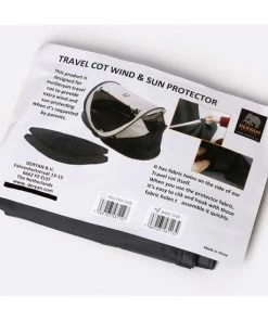 Deryan Baby Luxe Windscreens - Antraciet - UV Protected - Windbescherming -Sophie Shop 550x550 852