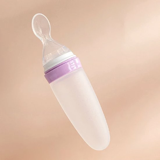 LB Baby Knijpfles - Baby Knijpfles Met Lepel - 90ml - Blauw - Feeding Spoon - Flesje Met Lepel - Knijpfles - Silicone - Babyfles - Groen 9 LB Baby Knijpfles - Baby Knijpfles Met Lepel - 90ml - Blauw - Feeding Spoon - Flesje Met Lepel - Knijpfles - Silicone - Babyfles - Groen - Afbeelding 7