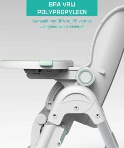 Thuys Kinderstoel Inklapbaar - Inklapbare Kinderstoel Verstelbaar - Kinderstoel Inklapbaar Met Eetblad Kantelbaar - Zitten & Liggen - Verwijderbaar Eetblad - Met Wielen - BPA Vrij - Tot 20KG - Dinosaurus Blauw -Sophie Shop 550x550 908