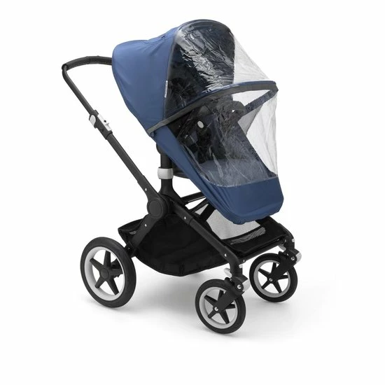 Bugaboo Fox/Cameleon High Performance Regenscherm - ZWART 4 Bugaboo Fox/Cameleon High Performance Regenscherm - ZWART - Afbeelding 2