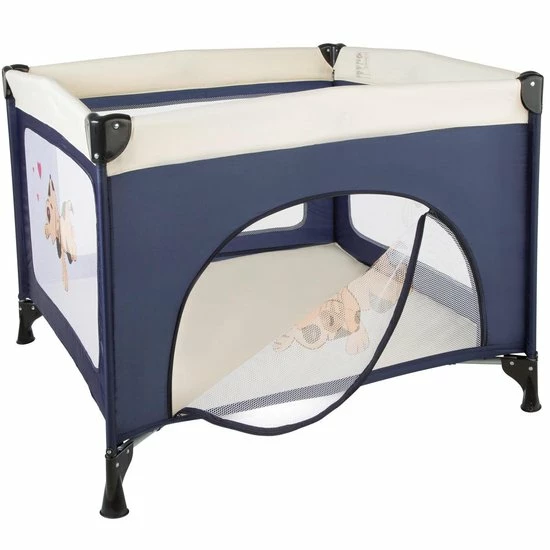 TecTake Tommy Baby Box - Opklapbaar Voor Op Reis - Blauw - 402205 6 TecTake Tommy Baby Box - Opklapbaar Voor Op Reis - Blauw - 402205 - Afbeelding 4