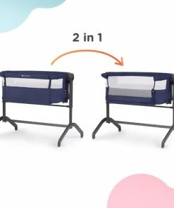 Kinderkraft Co Sleeper - Aanschuifwieg - Bea - Navy -Sophie Shop 550x550 932