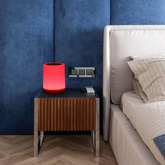 Merkloos Nachtlampje Kinderen - Tafellamp - Slaapkamer - Bedlamp - Lamp Nachtkastje - Baby - Draadloos - 5 Kleuren 8 Merkloos Nachtlampje Kinderen - Tafellamp - Slaapkamer - Bedlamp - Lamp Nachtkastje - Baby - Draadloos - 5 Kleuren - Afbeelding 6