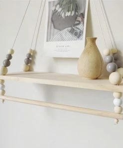 Nixnix - Wand Plank - 38cm X 14cm X 1,2cm - Baby Kamer - Hangend - Nordic - Kinder Kamer - Hout - Kleding Hanger -Sophie Shop 550x550 947
