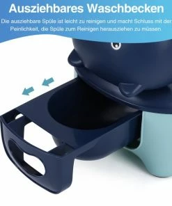 Alizendeh Kinderpotje Kinderpot Babypotje Leren Potje Spatscherm Kindertoilettrainer Blauw -Sophie Shop 550x550 956