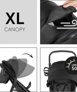 Hauck Rapid 4D Kinderwagen - Zwart -Sophie Shop 550x550 970