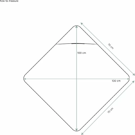 Koeka Baby Badcape Dijon Daily - 100x100cm - Lichtroze 7 Koeka Baby Badcape Dijon Daily - 100x100cm - Lichtroze - Afbeelding 5
