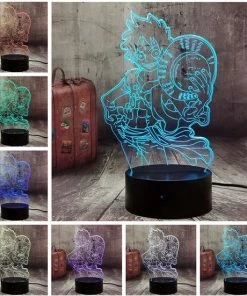 ANiMU 3D Lamp - 16 Kleuren - Luffy - One Piece - LED Illusie - Bureaulamp - Nachtlampje - Sfeerlamp - Dimbaar - USB Of Batterijen - Afstandsbediening - Anime Cadeau 11 ANiMU 3D Lamp - 16 Kleuren - Luffy - One Piece - LED Illusie - Bureaulamp - Nachtlampje - Sfeerlamp - Dimbaar - USB Of Batterijen - Afstandsbediening - Anime Cadeau -Sophie Shop 550x551 13