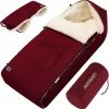 Monzana Baby Voetenzak Met Ritssluiting - Wasbaar 90x60 Cm Bordeaux 1 Monzana Baby Voetenzak Met Ritssluiting - Wasbaar 90x60 Cm Bordeaux -Sophie Shop 550x551 3