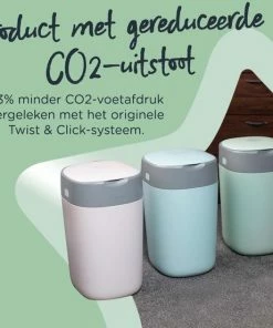Tommee Tippee Milieuvriendelijke Twist & Click Luieremmer - Met 12 Navulcassettes - Wit -Sophie Shop 550x552 2
