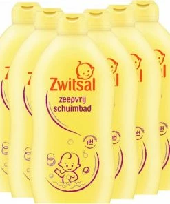 Zwitsal - Zeepvrij Schuimbad - 6 X 700 Ml - Voordeelverpakking