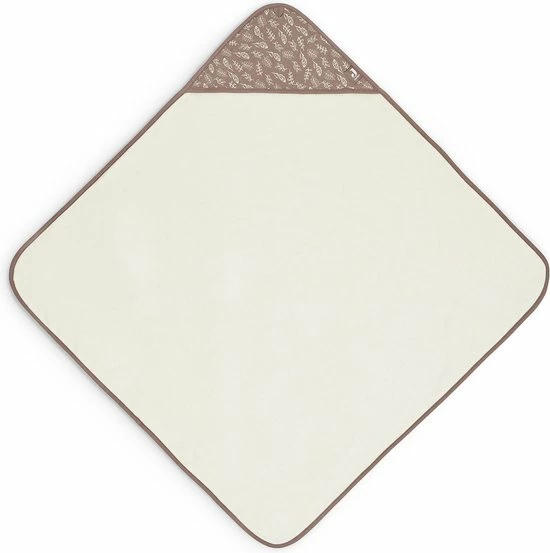 Jollein Badcape Meadow 75x75cm - Chestnut 11 Jollein Badcape Meadow 75x75cm - Chestnut - Afbeelding 9