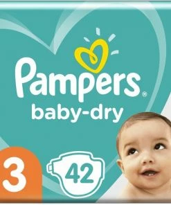 Pampers Baby Dry Maat 3 - 42 Luiers 20 Pampers Baby Dry Maat 3 - 42 Luiers -Sophie Shop 550x554 16