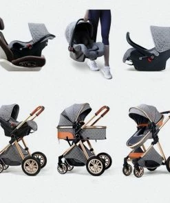 Hoobi? Hoobi - 3 In 1 Kinderwagen Luxe Kinderwagen - Buggy Wandelwagen - Multifunctioneel Opklapbaar Incl Autostoel Grijs -Sophie Shop 550x554 7