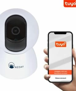 Oneday Babyfoon - Babyfoon Met Camera - Bewegingsdetectie - Automatische Volgen - Babyfoons - Nachtzicht- Beveiligingscamera