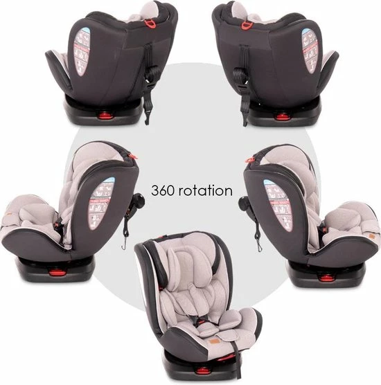 Lorelli NEBULA Autostoel Isofix Groep 0+1+2+3 Draaibaar Vanaf De Geboorte Tot 12 Jaar 7 Lorelli NEBULA Autostoel Isofix Groep 0+1+2+3 Draaibaar Vanaf De Geboorte Tot 12 Jaar - Afbeelding 5