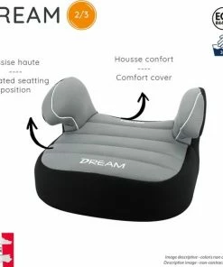 Nania DREAM Flamingo - Auto Zitverhoger - Groep 2 En 3 - Vanaf Ong. 3 Jaar - Roze -Sophie Shop 550x556 5