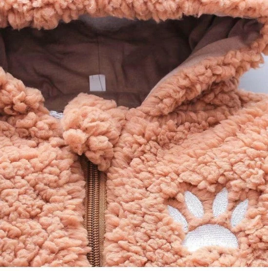 Budino Luxe Baby Pyjama Romper Onesie Dear Beer Dier - Bruin - 6 Mnd 6 Budino Luxe Baby Pyjama Romper Onesie Dear Beer Dier - Bruin - 6 Mnd - Afbeelding 4