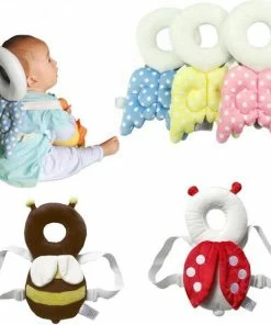 Babysweet Baby Hoofd Bescherming - Cadeau - Baby - Zachtkussen - Bescherm - Peuter - Lieveheersbeestje - Ladybug -Sophie Shop 550x557