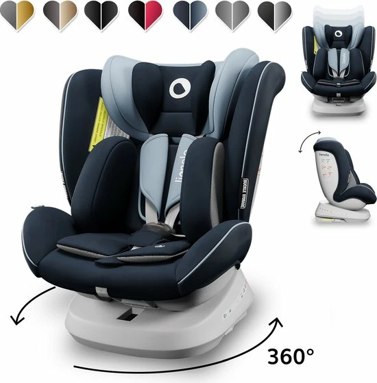 Lionelo Bastiaan One - Autostoel - 360 Met IsoFix (0-36kg) - Groep 0-1-2-3 Autostoel Voor Kinderen Van 0 Tot 12 Jaar 13 Lionelo Bastiaan One - Autostoel - 360 Met IsoFix (0-36kg) - Groep 0-1-2-3 Autostoel Voor Kinderen Van 0 Tot 12 Jaar - Afbeelding 11
