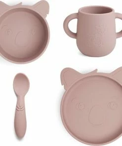 Nuuroo Siliconen Eetsetje 4-delig Lykke Koala - Woodrose