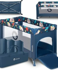 Lionelo Stefi - Campingbedje - 125x65cm - Tot 15kg - Transporttas