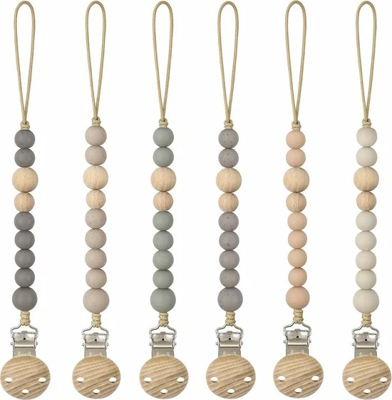 States&Klein Speenkoord - Chalk Blue - Duurzaam - Kraamcadeau - Babyshower - Baby - Blauw 7 States&Klein Speenkoord - Chalk Blue - Duurzaam - Kraamcadeau - Babyshower - Baby - Blauw - Afbeelding 5