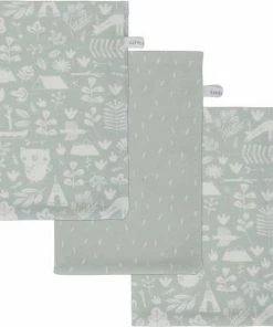 Little Dutch Washand Mint - 3 Stuks