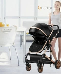 Merkloos Lioretti Luxe Baby Buggy 3 In 1 | Baby Wagen | Kinderwagen Met Stoel En Wieg | Inklapbaar | Hoge Kwaliteit | Combi | Zwart 31 Merkloos Lioretti Luxe Baby Buggy 3 In 1 | Baby Wagen | Kinderwagen Met Stoel En Wieg | Inklapbaar | Hoge Kwaliteit | Combi | Zwart -Sophie Shop 550x562 2