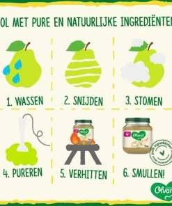 Olvarit Fruithapje 6+ Maanden - Banaan Appel Zuivel - 6 X 200g -Sophie Shop 550x566 4