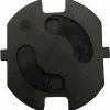 3M Stopcontactbeveiliging - 4 Stuks - Zwart - Stopcontactbeschermers