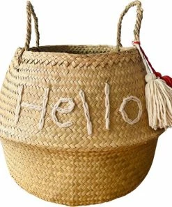 Bali Lifestyle Bamboe Mand - XL - Rieten Mand - Gevlochten Mand - Opbergmand - Kinderkamer Accessoires - Babykamer Decoratie - Naturel - BALI. Lifestyle