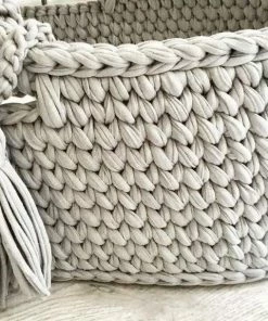 BabyRace Mozesmand - Gehaakt Design Grijs - Incl. Matrasje -Sophie Shop 550x575 3