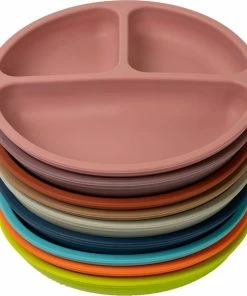 JU&MP Kinderbord - Baby - Kinderservies - Baby Servies - Onbreekbaar - Bruin -Sophie Shop 550x581 8