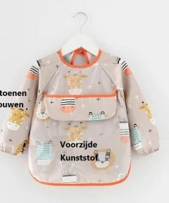 MINIIYOU Duo Pack - Oranje Leeuw & Dinosaurus Slabbetjes Met Opvangbak - 1-3 Jaar 9 MINIIYOU Duo Pack - Oranje Leeuw & Dinosaurus Slabbetjes Met Opvangbak - 1-3 Jaar -Sophie Shop 550x584 3