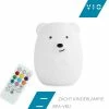 VIO Products - Nachtlampje Beer - Zacht Kinderlampje - 8 LED Kleuren Kinderkamer - Dimbaar - BPA Vrij - Kindvriendelijk - Milieuvriendelijk - Baby Cadeau -Sophie Shop 550x586 3