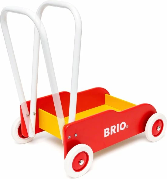 BRIO Geel/rode Loopwagen - 31350 9 BRIO Geel/rode Loopwagen - 31350 - Afbeelding 7