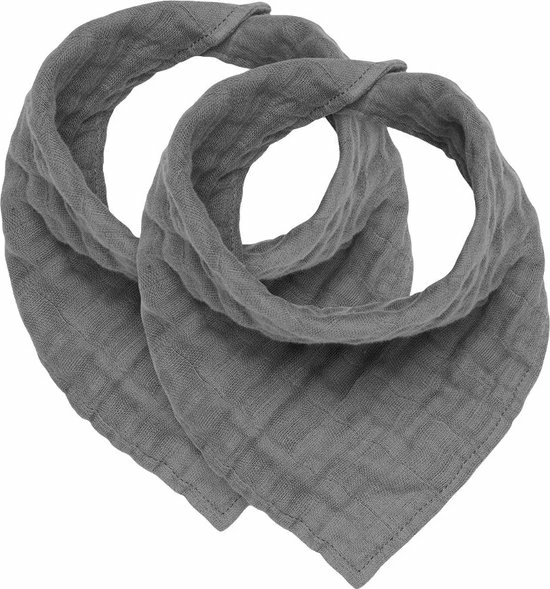 Jollein Slab Bandana - Wrinkled - Chestnut - 2 Stuks 19 Jollein Slab Bandana - Wrinkled - Chestnut - 2 Stuks - Afbeelding 17