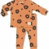 Feetje Pyjama - Flora Flower - Hazelnoot -MT. 68 -Sophie Shop 550x590 4