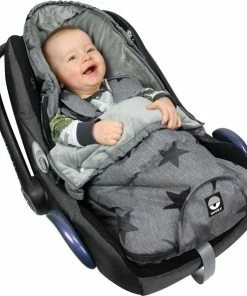 Dooky Voetenzak Small Grey Stars -Sophie Shop 550x591 4