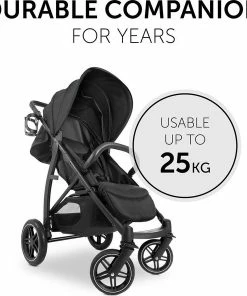 Hauck Rapid 4D Kinderwagen - Zwart -Sophie Shop 550x592 2