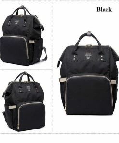 Lequeen LE QUEEN Mummy Maternity Nappy Bag Large Cap Baby Bag Travel Backpack Nursing Bag For Baby Care Nappy Hand Bag Mummy Moederschap Luiertas Grote Capaciteit Babypakket Rugzak Zuigelingstas Voor Babyverzorging Nappy Handtas ZALMROZE -Sophie Shop 550x599 5