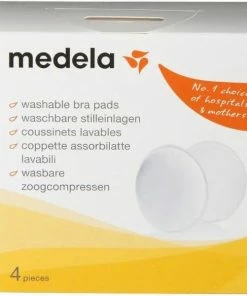 Medela Zoogcompressen Wasbaar Extreem Zacht Voor Normale Hoeveelheden Lekkende Moedermelk - 4 Stuks - Wasbaar 40 Tot 60 Graden -Sophie Shop 550x600 1