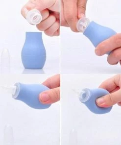 Go Go Gadget Neusreiniger Voor Baby En Kind - Neuspompje - Nose Cleaner - Nasal Aspirator - Neuszuiger - Roze -Sophie Shop 550x602
