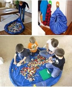 BG4U 2 In 1 Speelgoed Opberg Kleed | Speelgoed Organizer | Speelmat Voor Kinderen | Opbergzak Speelkleed | Diameter 1.5 Meter | Kleur Blauw 11 BG4U 2 In 1 Speelgoed Opberg Kleed | Speelgoed Organizer | Speelmat Voor Kinderen | Opbergzak Speelkleed | Diameter 1.5 Meter | Kleur Blauw -Sophie Shop 550x603 3