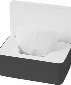 BillendoekjesDoos - Zinaps Natte Doekjes Doos, Vochtig Toiletpapier Doos, Babydoekjes Doos, Natte Doekjes Opbergdoos, Plastic Natte Doekdispenser Met Deksel Voor Thuis, Kantoor (WK 02129)