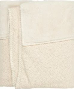 Koeka Baby Dekentje Wieg Teddy Riga - Warm Wit - 75x100cm -Sophie Shop 550x612 1