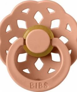 BiBS - Boheme Pacifier - Stage 2 Fopspeen - 2 Stuks - Vanilla / Peach -Sophie Shop 550x619 3