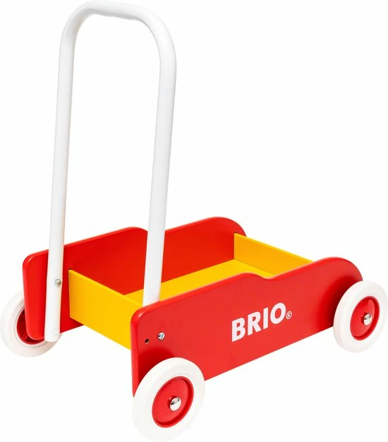 BRIO Geel/rode Loopwagen - 31350 7 BRIO Geel/rode Loopwagen - 31350 - Afbeelding 5